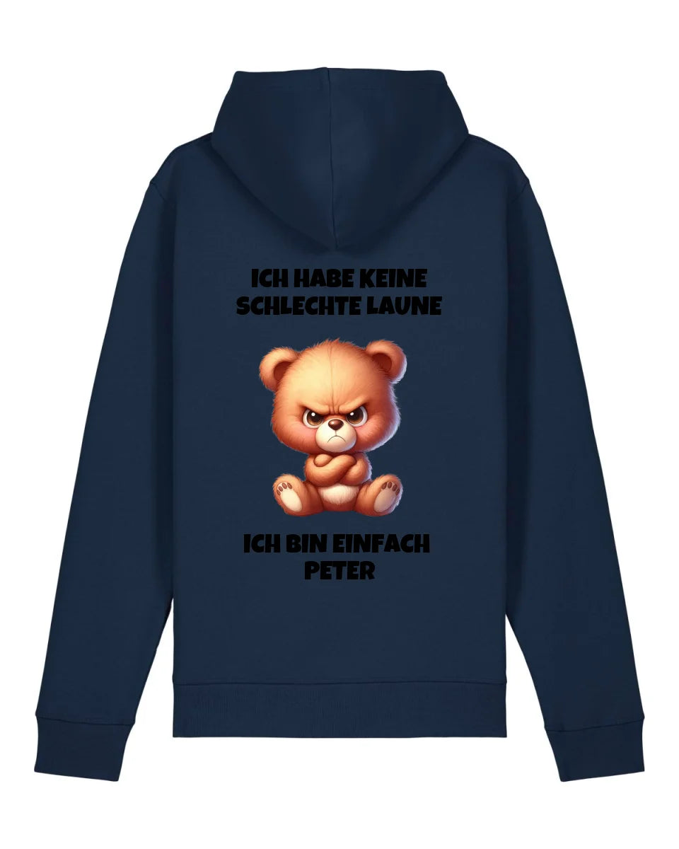 Keine schlechte Laune - Organic Unisex Hoodie (personalisierbar) Drummer 2.0 Hoodie ST ST French-Navy