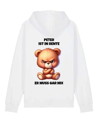 Ich bin in Rente - Organic Unisex Hoodie (personalisierbar) Drummer 2.0 Hoodie ST ST