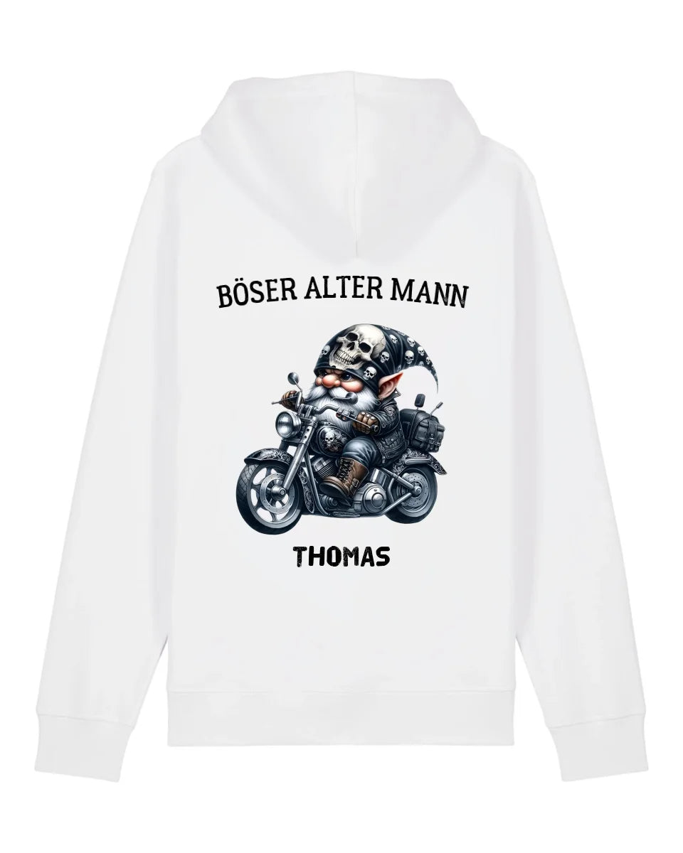 Böser alter Mann - Organic Unisex Hoodie (personalisierbar) Drummer 2.0 Hoodie ST ST