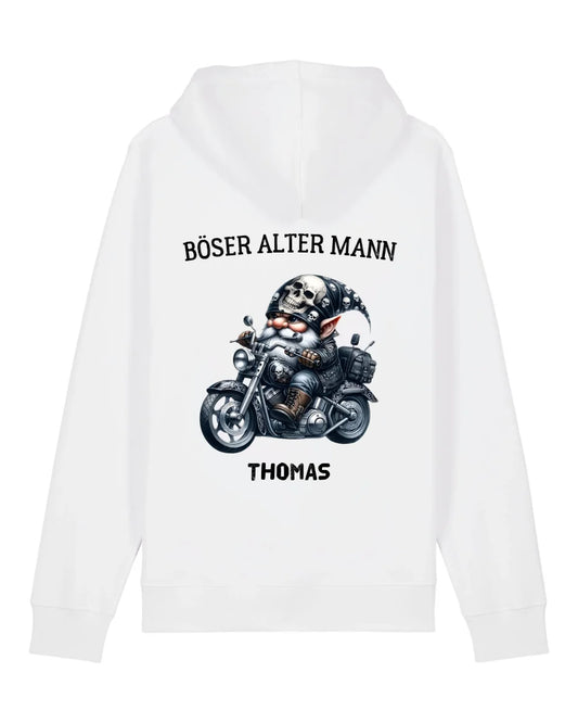 Böser alter Mann - Organic Unisex Hoodie (personalisierbar) Drummer 2.0 Hoodie ST ST