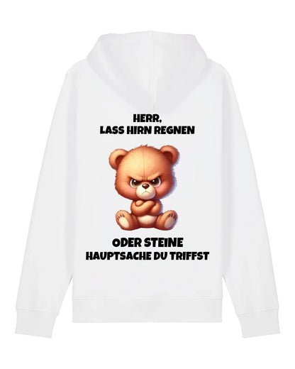 Lass Hirn regnen - Organic Unisex Hoodie (personalisierbar) Drummer 2.0 Hoodie ST ST