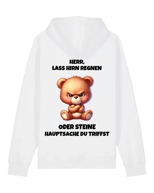 Lass Hirn regnen - Organic Unisex Hoodie (personalisierbar) Drummer 2.0 Hoodie ST ST