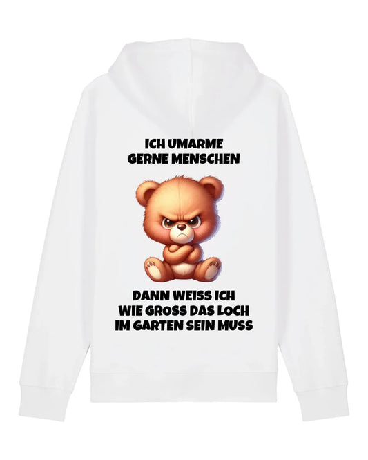 Ich umarme gerne Menschen - Organic Unisex Hoodie (personalisierbar) Drummer 2.0 Hoodie ST ST