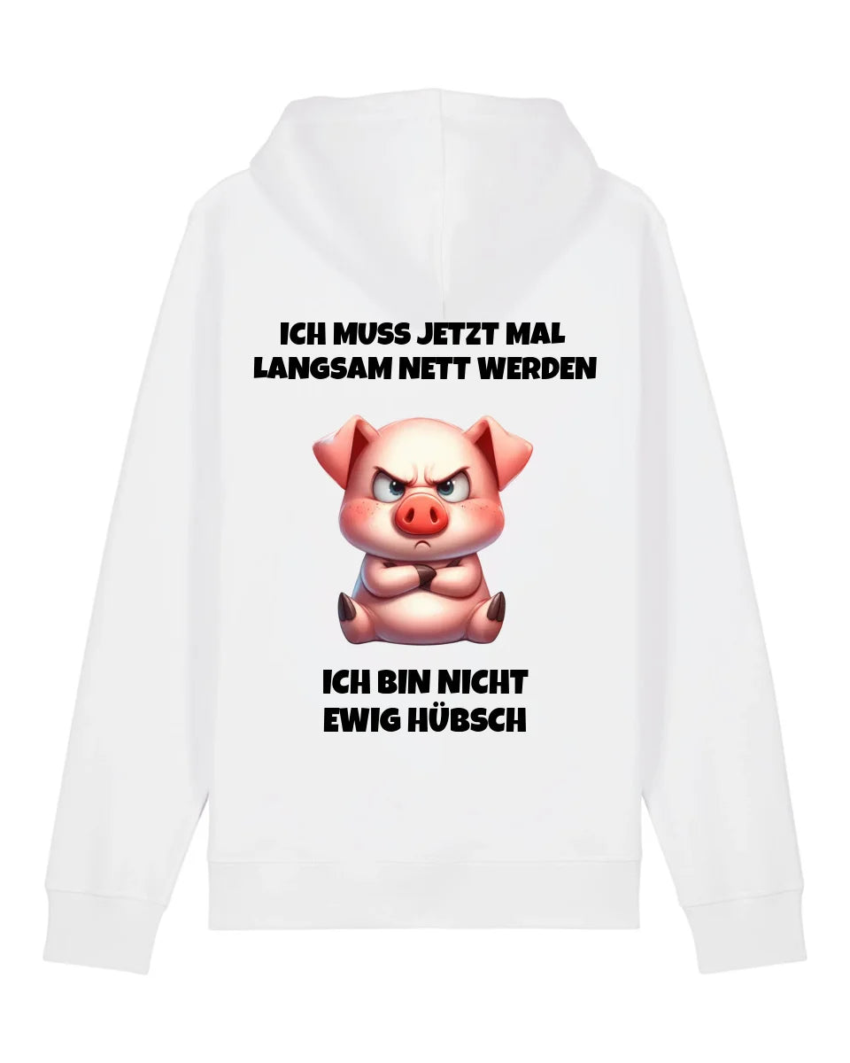 Nicht ewig hübsch - Organic Unisex Hoodie (personalisierbar) Drummer 2.0 Hoodie ST ST