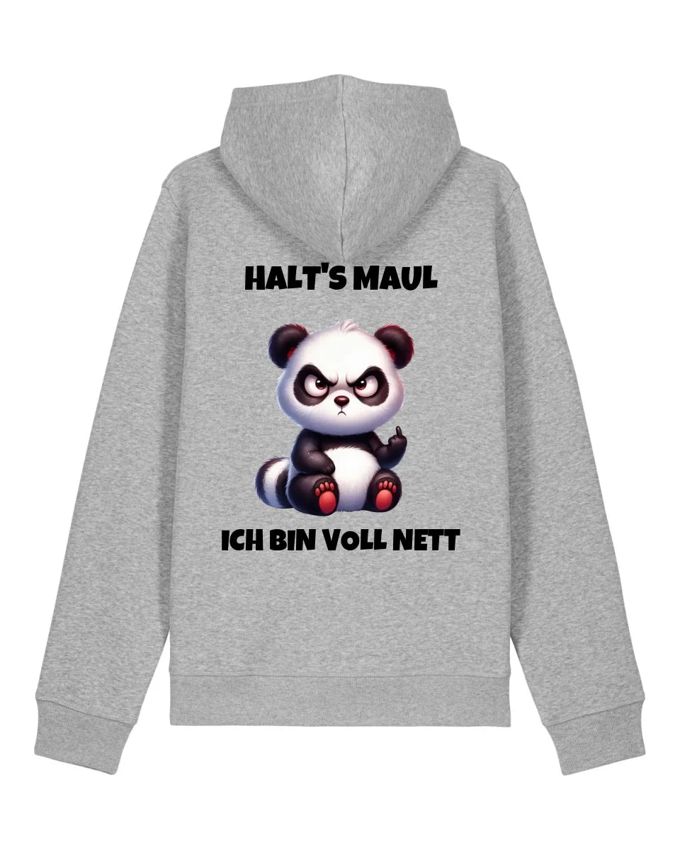 Voll nett - Organic Unisex Hoodie (personalisierbar) Drummer 2.0 Hoodie ST ST Heather-Grey