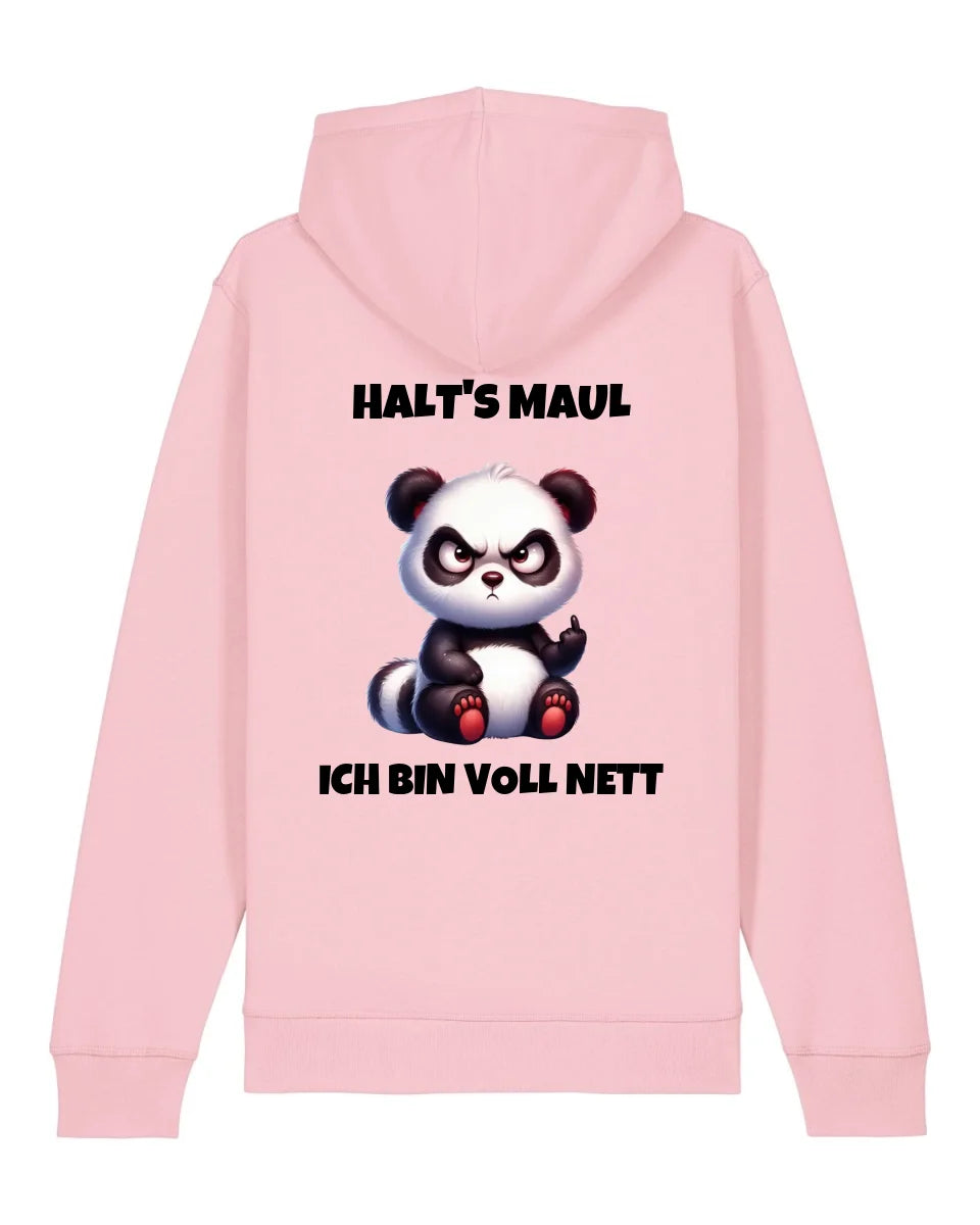 Voll nett - Organic Unisex Hoodie (personalisierbar) Drummer 2.0 Hoodie ST ST Cotton-Pink