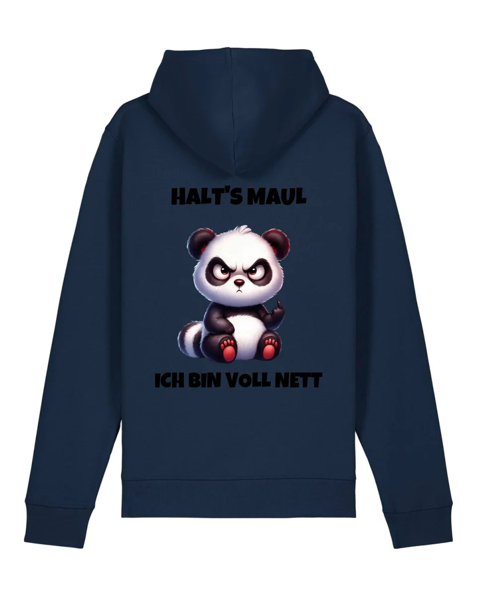Voll nett - Organic Unisex Hoodie (personalisierbar) Drummer 2.0 Hoodie ST ST French-Navy