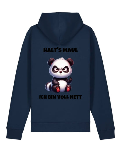 Voll nett - Organic Unisex Hoodie (personalisierbar) Drummer 2.0 Hoodie ST ST French-Navy