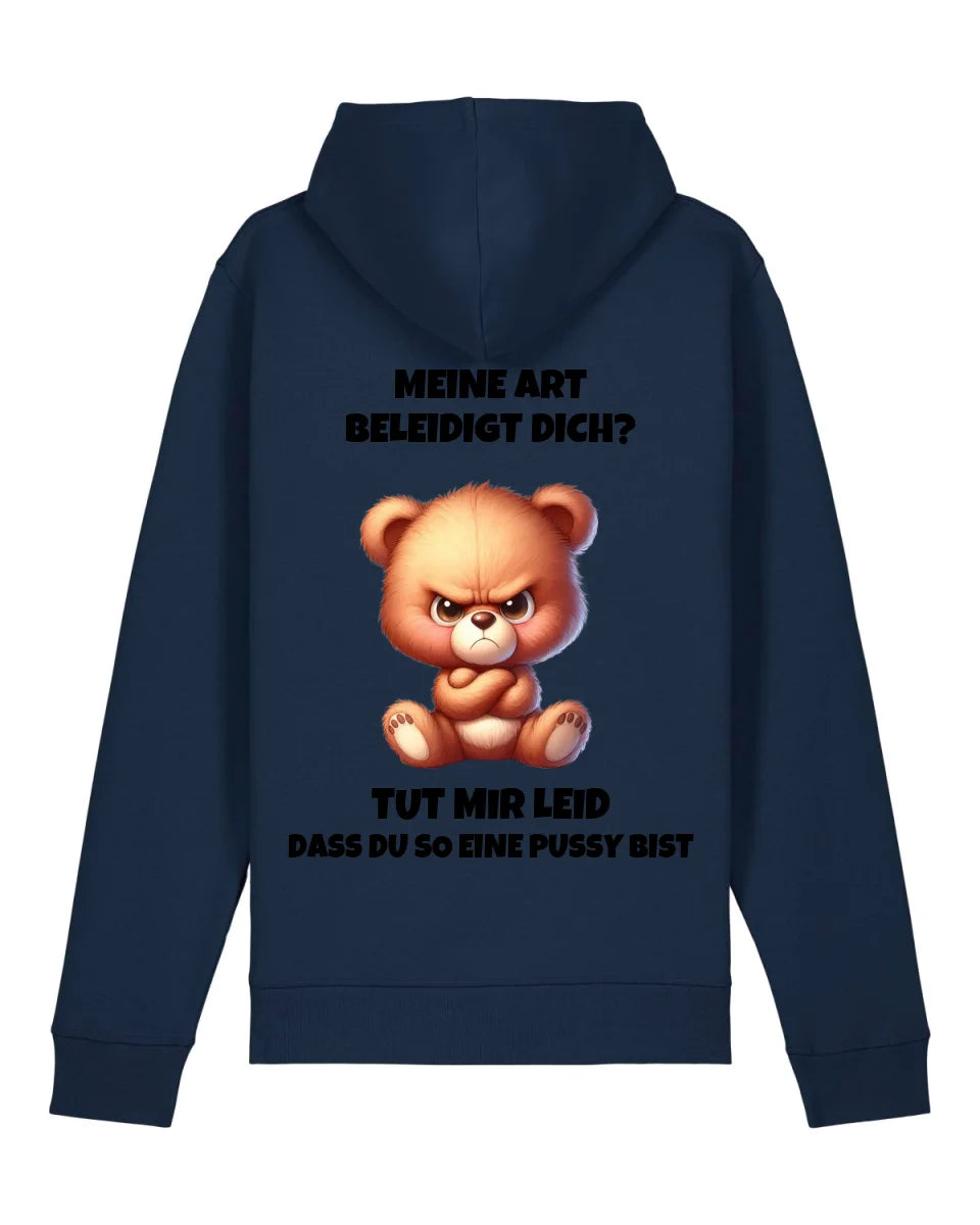 Pussy - Organic Unisex Hoodie (personalisierbar) Drummer 2.0 Hoodie ST ST French-Navy
