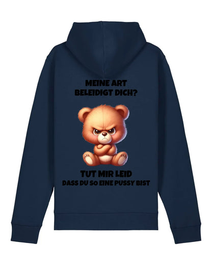 Pussy - Organic Unisex Hoodie (personalisierbar) Drummer 2.0 Hoodie ST ST French-Navy