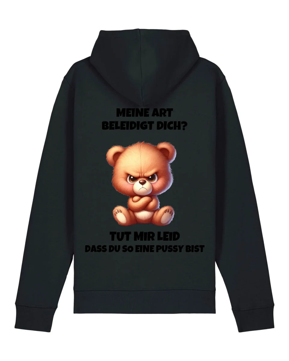 Pussy - Organic Unisex Hoodie (personalisierbar) Drummer 2.0 Hoodie ST ST Black