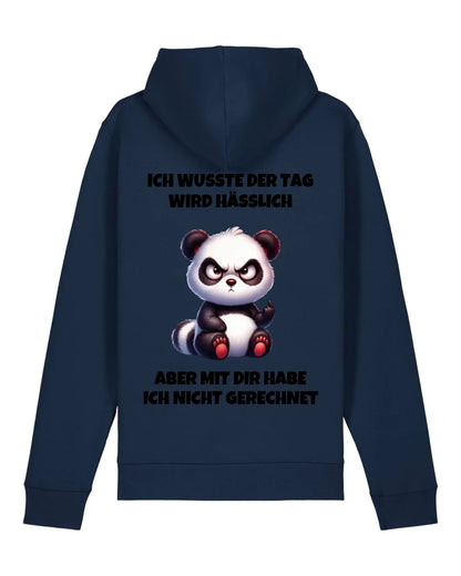 Der Tag wird hässlich - Organic Unisex Hoodie (personalisierbar) Drummer 2.0 Hoodie ST ST French-Navy