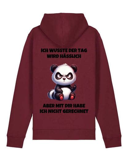 Der Tag wird hässlich - Organic Unisex Hoodie (personalisierbar) Drummer 2.0 Hoodie ST ST Burgundy
