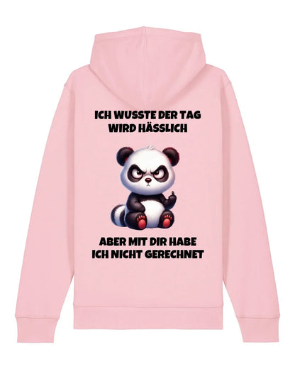Der Tag wird hässlich - Organic Unisex Hoodie (personalisierbar) Drummer 2.0 Hoodie ST ST Cotton-Pink