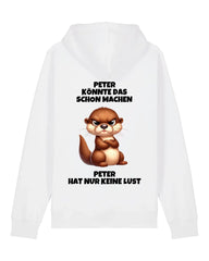 Nur keine Lust - Organic Unisex Hoodie (personalisierbar)