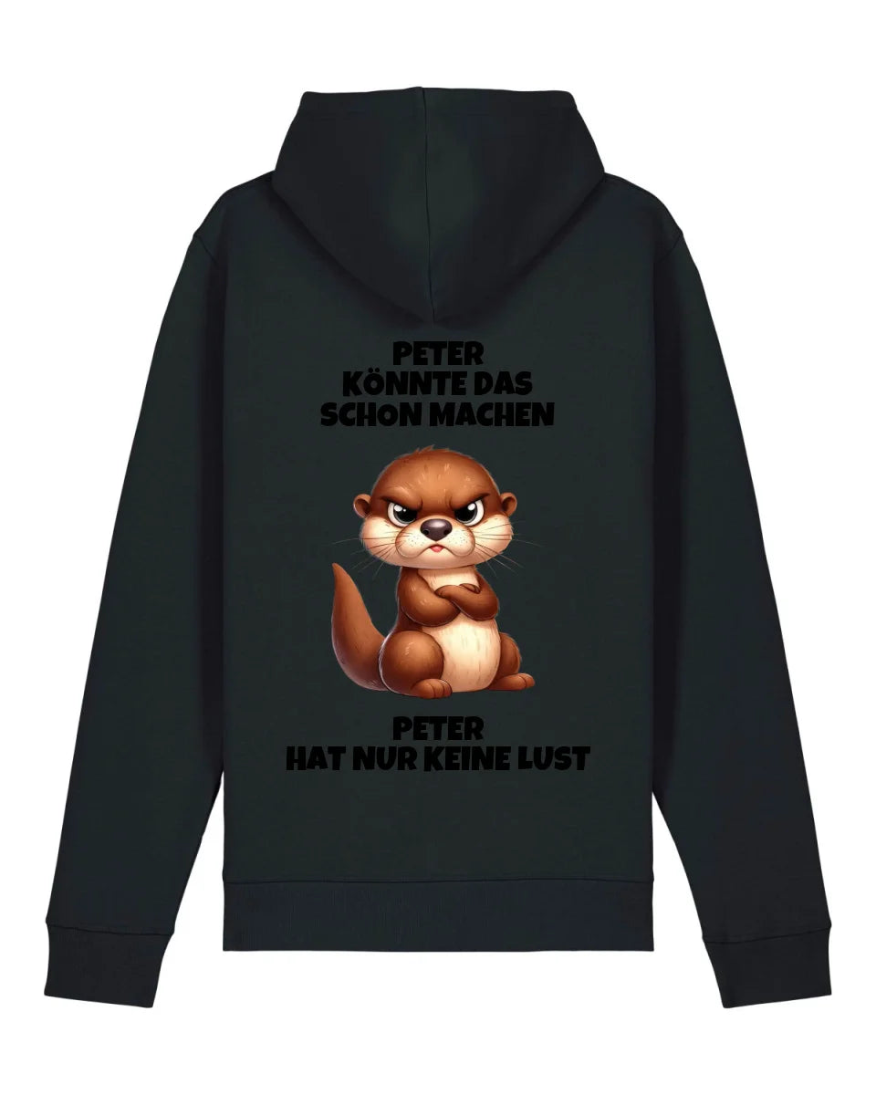 Nur keine Lust - Organic Unisex Hoodie (personalisierbar) Drummer 2.0 Hoodie ST ST Black