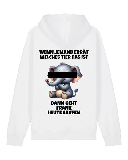 Wer errät das Tier? - Organic Unisex Hoodie (personalisierbar) Drummer 2.0 Hoodie ST ST