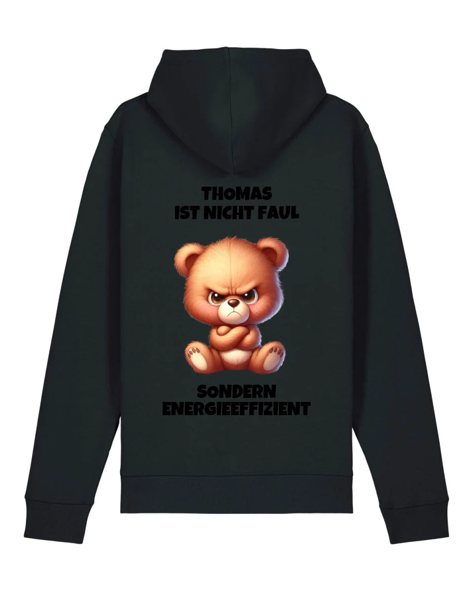 Energieeffizient - Organic Unisex Hoodie (personalisierbar) Drummer 2.0 Hoodie ST ST Black