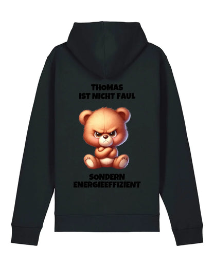 Energieeffizient - Organic Unisex Hoodie (personalisierbar) Drummer 2.0 Hoodie ST ST Black