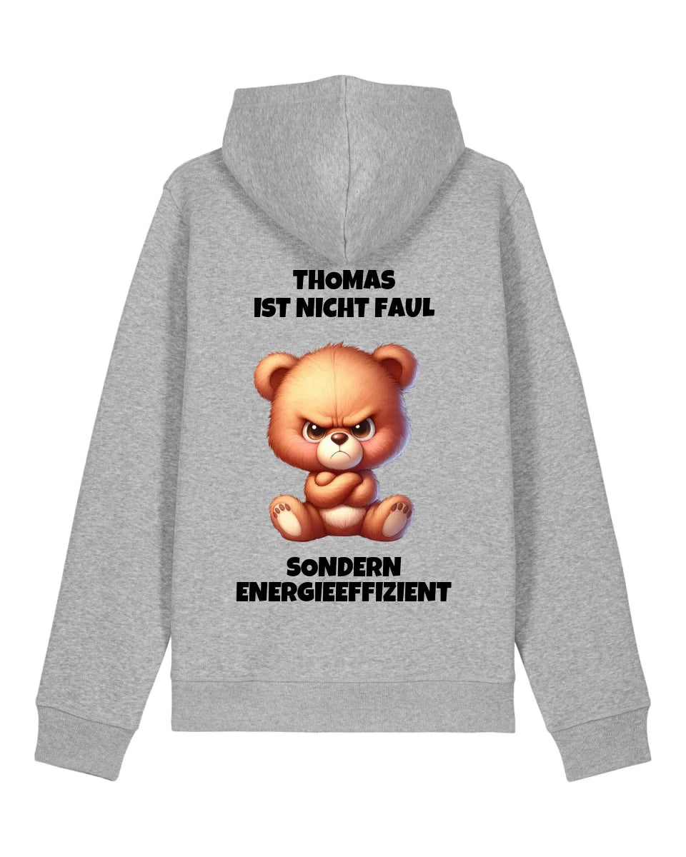 Energieeffizient - Organic Unisex Hoodie (personalisierbar) Drummer 2.0 Hoodie ST ST Heather-Grey