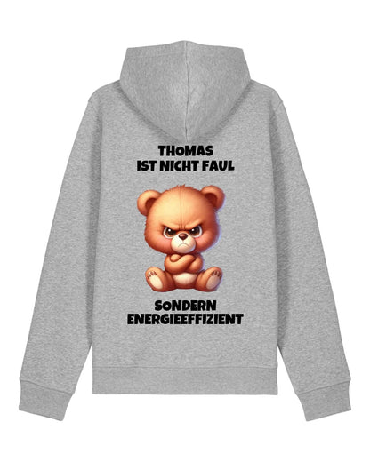 Energieeffizient - Organic Unisex Hoodie (personalisierbar) Drummer 2.0 Hoodie ST ST Heather-Grey