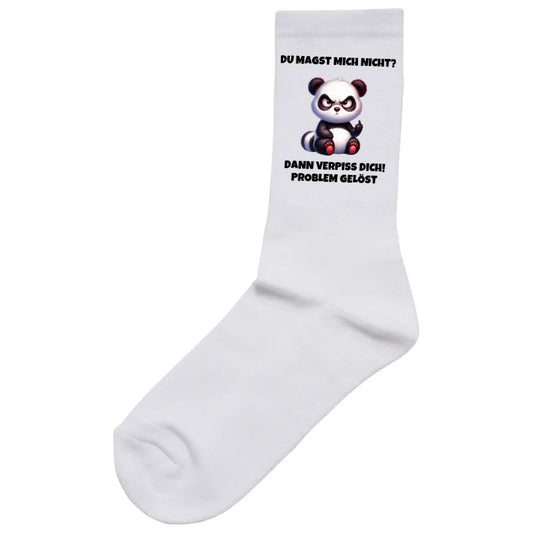 Problem gelöst - Socken (personalisierbar) Socken White