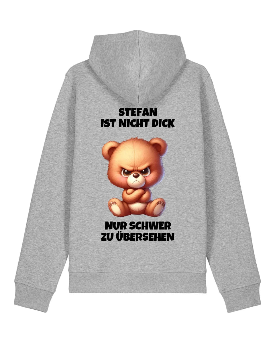 Schwer zu übersehen - Organic Unisex Hoodie (personalisierbar) Drummer 2.0 Hoodie ST ST Heather-Grey