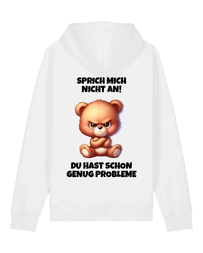 Sprich mich nicht an! - Organic Unisex Hoodie (personalisierbar) Drummer 2.0 Hoodie ST ST