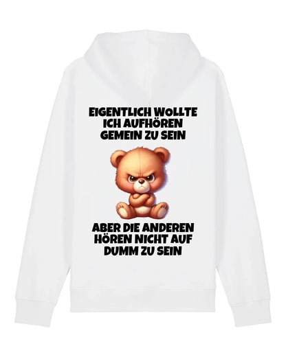 Nicht mehr gemein sein - Organic Unisex Hoodie (personalisierbar) Drummer 2.0 Hoodie ST ST
