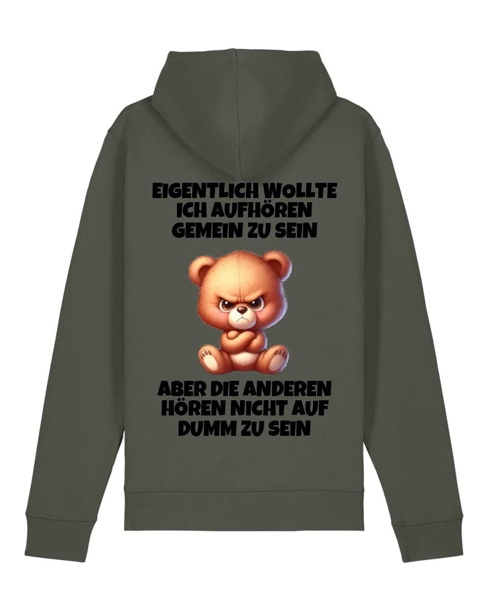 Nicht mehr gemein sein - Organic Unisex Hoodie (personalisierbar) Drummer 2.0 Hoodie ST ST Khaki