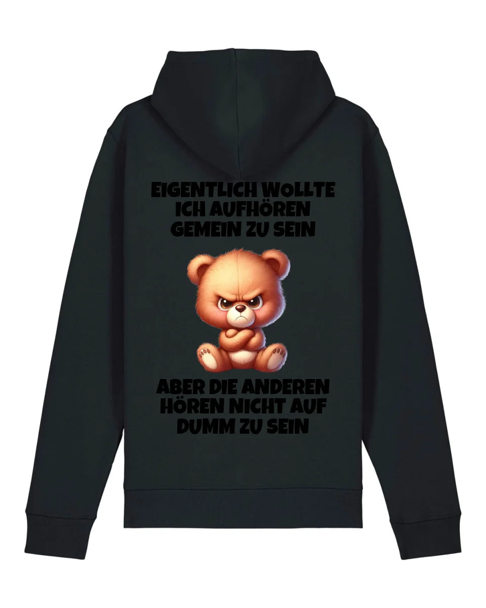 Nicht mehr gemein sein - Organic Unisex Hoodie (personalisierbar) Drummer 2.0 Hoodie ST ST Black