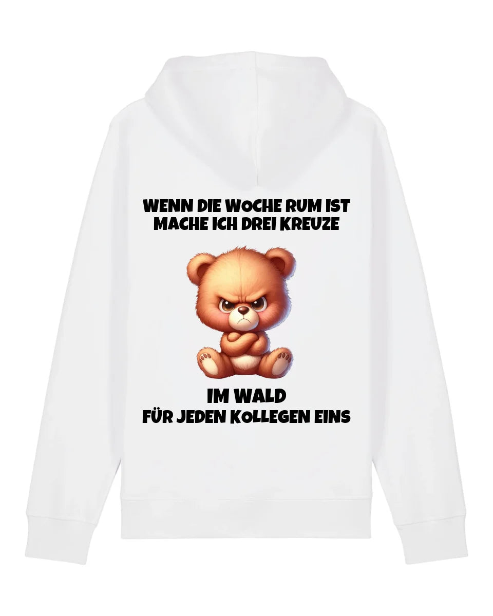 Drei Kreuze - Organic Unisex Hoodie (personalisierbar) Drummer 2.0 Hoodie ST ST