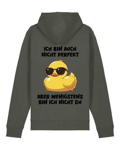 Nicht perfekt - Organic Unisex Hoodie (personalisierbar) Drummer 2.0 Hoodie ST ST Khaki