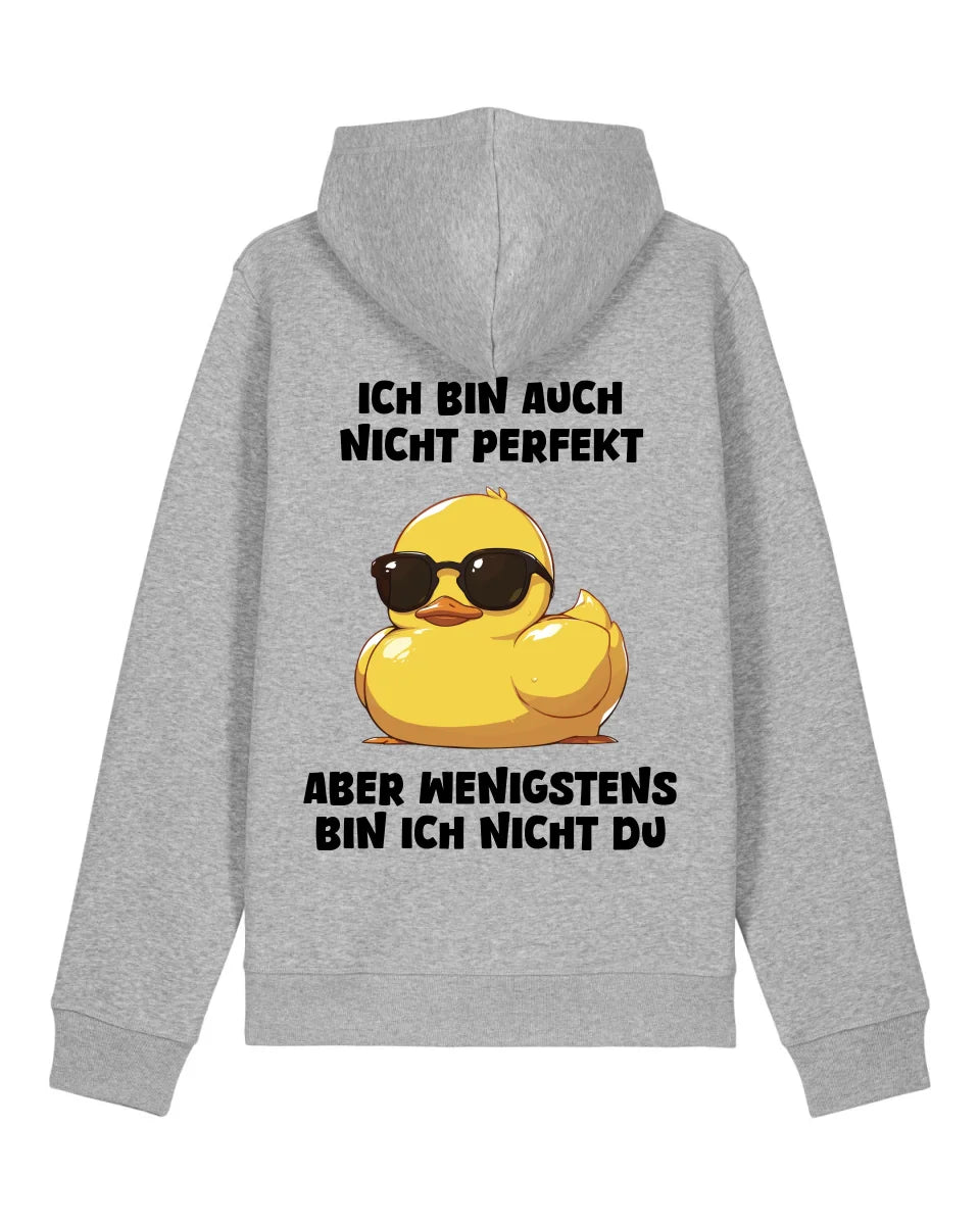 Nicht perfekt - Organic Unisex Hoodie (personalisierbar) Drummer 2.0 Hoodie ST ST Heather-Grey