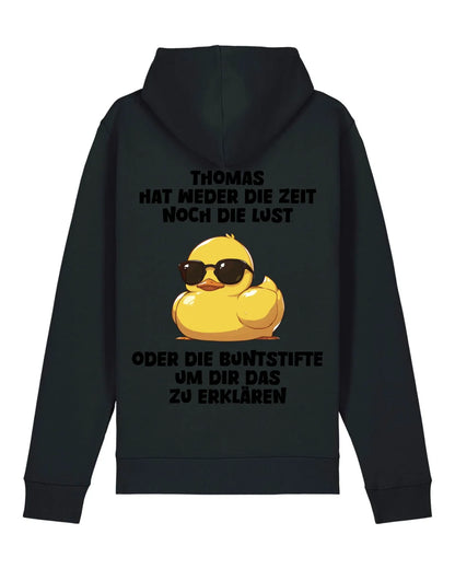 Buntstifte - Organic Unisex Hoodie (personalisierbar) Drummer 2.0 Hoodie ST ST Black
