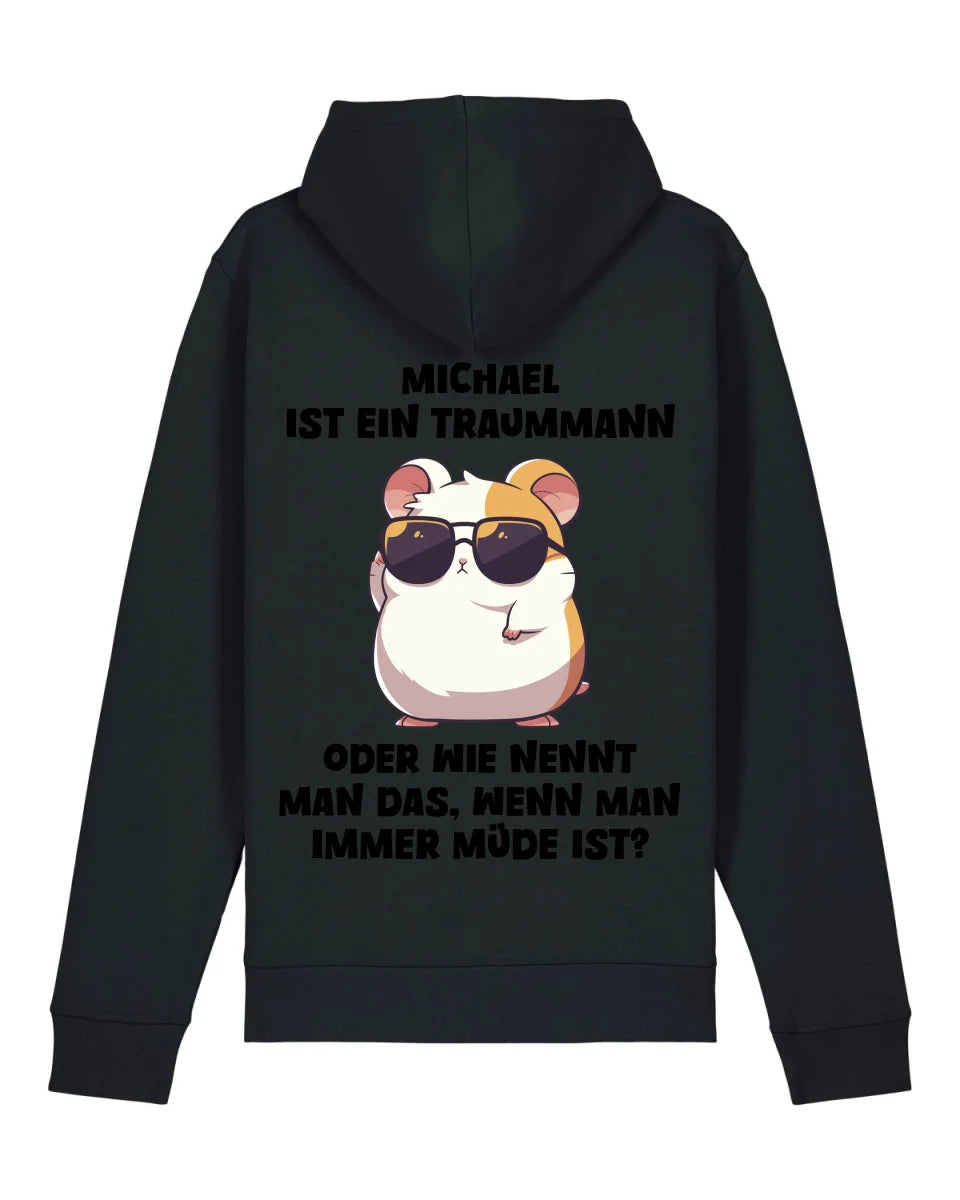 Traummann - Organic Unisex Hoodie (personalisierbar) Drummer 2.0 Hoodie ST ST Black