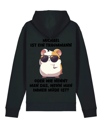 Traummann - Organic Unisex Hoodie (personalisierbar) Drummer 2.0 Hoodie ST ST Black