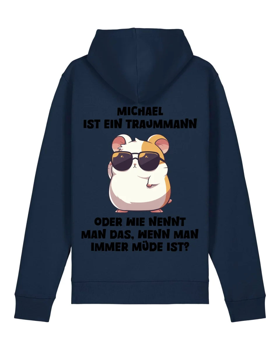 Traummann - Organic Unisex Hoodie (personalisierbar) Drummer 2.0 Hoodie ST ST French-Navy