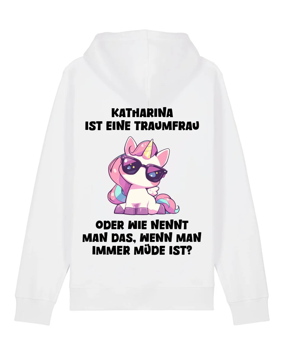 Traumfrau - Organic Unisex Hoodie (personalisierbar) Drummer 2.0 Hoodie ST ST