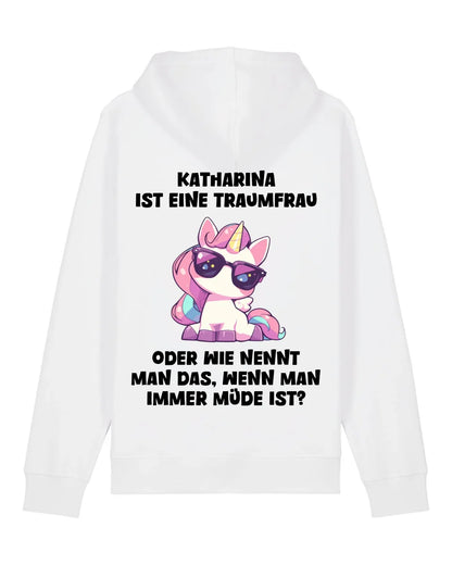 Traumfrau - Organic Unisex Hoodie (personalisierbar) Drummer 2.0 Hoodie ST ST