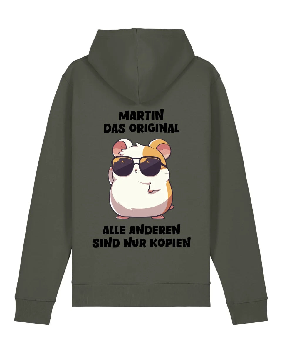 Das Original - Organic Unisex Hoodie (personalisierbar) Drummer 2.0 Hoodie ST ST Khaki