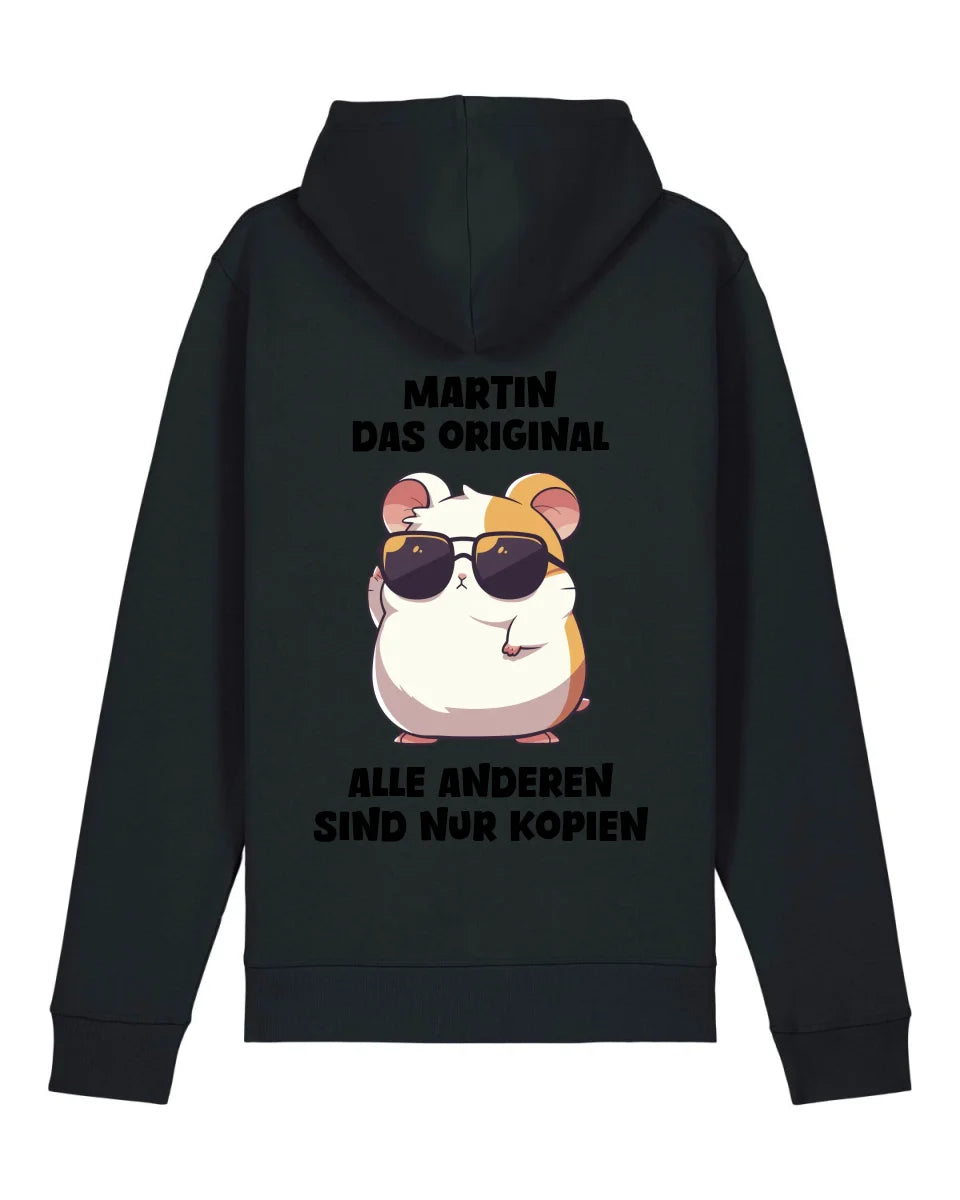 Das Original - Organic Unisex Hoodie (personalisierbar) Drummer 2.0 Hoodie ST ST Black