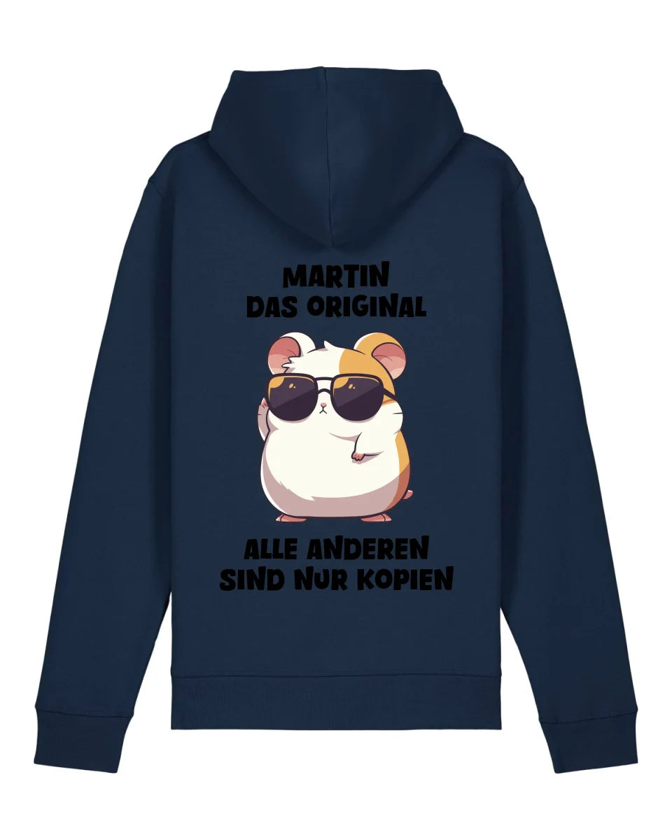 Das Original - Organic Unisex Hoodie (personalisierbar) Drummer 2.0 Hoodie ST ST French-Navy