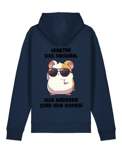Das Original - Organic Unisex Hoodie (personalisierbar) Drummer 2.0 Hoodie ST ST French-Navy
