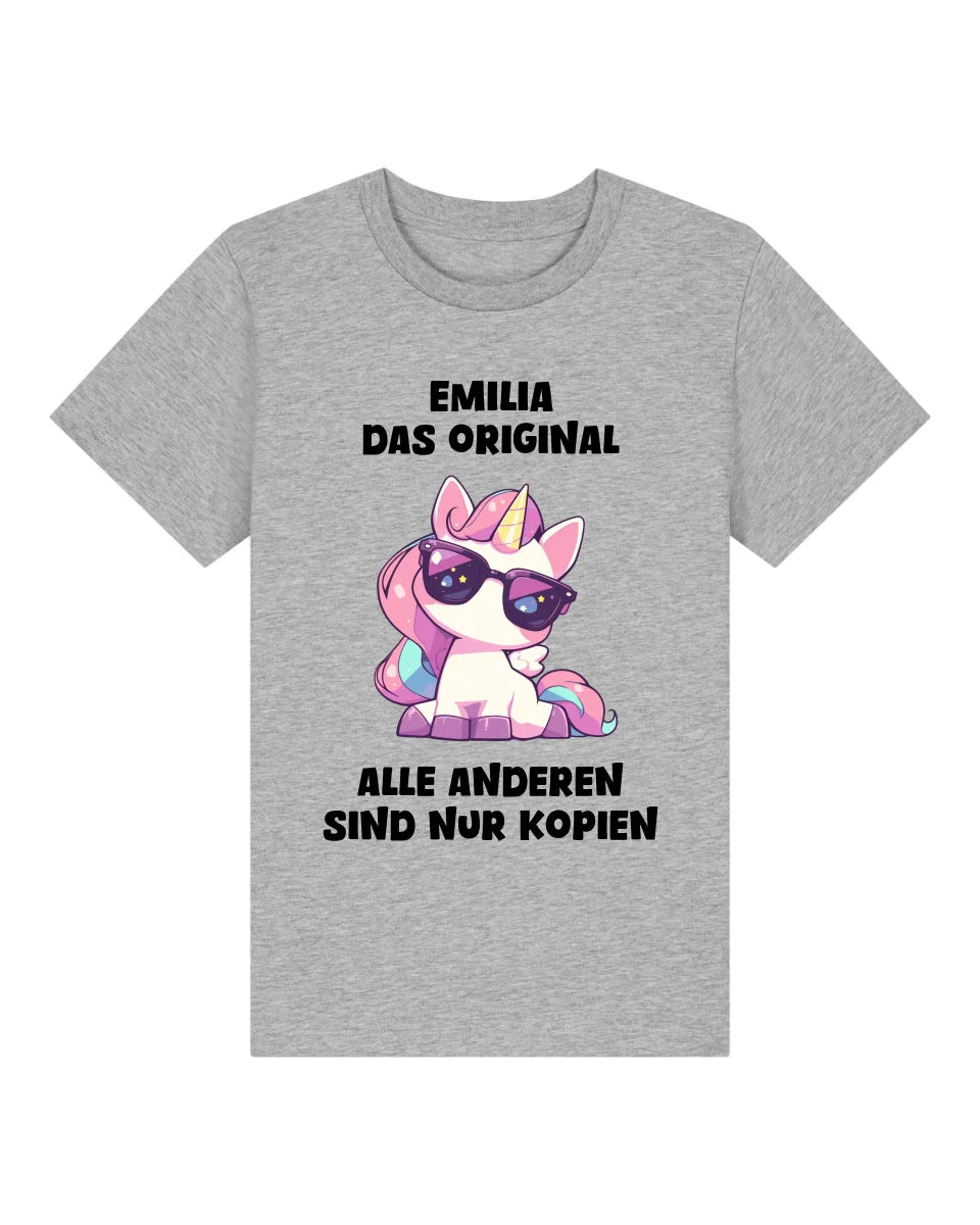 Das Original - Organic Kid's Shirt (personalisierbar) Mini Creator T-Shirt ST ST Heather-Grey