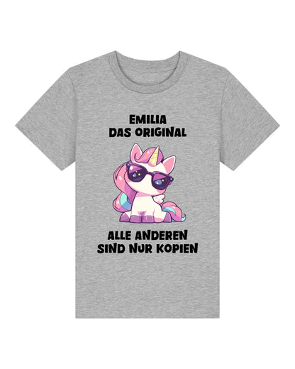 Das Original - Organic Kid's Shirt (personalisierbar) Mini Creator T-Shirt ST ST Heather-Grey