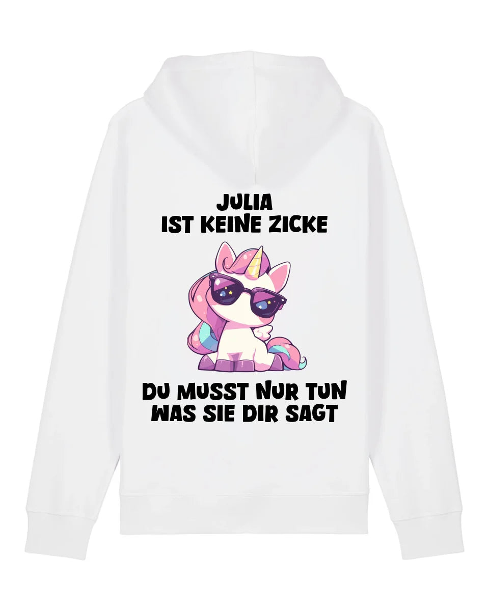 Keine Zicke - Organic Unisex Hoodie (personalisierbar) Drummer 2.0 Hoodie ST ST