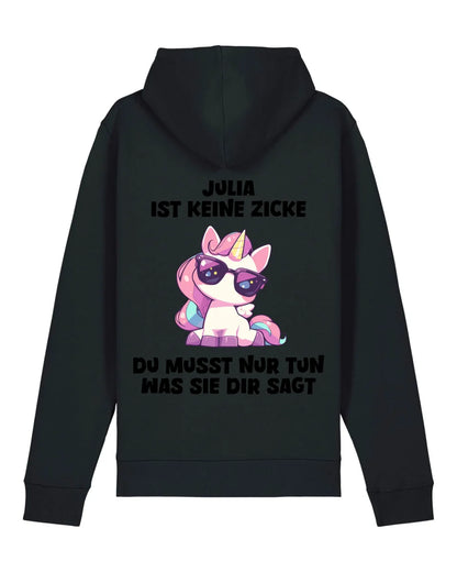 Keine Zicke - Organic Unisex Hoodie (personalisierbar) Drummer 2.0 Hoodie ST ST Black