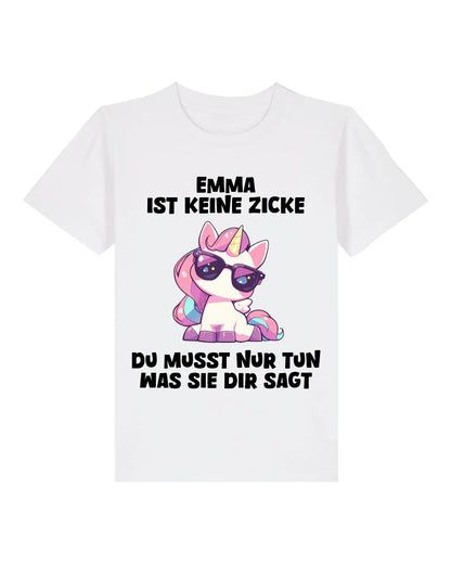 Keine Zicke - Organic Kid's Shirt (personalisierbar) Mini Creator T-Shirt ST ST White
