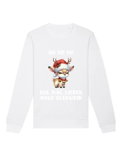 Hol mal Glühwein - Bio Unisex Sweatshirt (personalisierbar) Roller Sweatshirt ST ST White